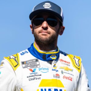 Nov 2, 2025; Avondale, Arizona, USA; NASCAR Cup Series driver Chase Elliott (9) during the NASCAR Championship race at Phoenix Raceway