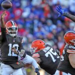 Shedeur Sanders and the Cleveland Browns offensive line