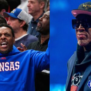 Paul Pearce (L), Dennis Rodman (R)