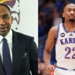 Stephen A. Smith (L), Darryn Peterson (R)