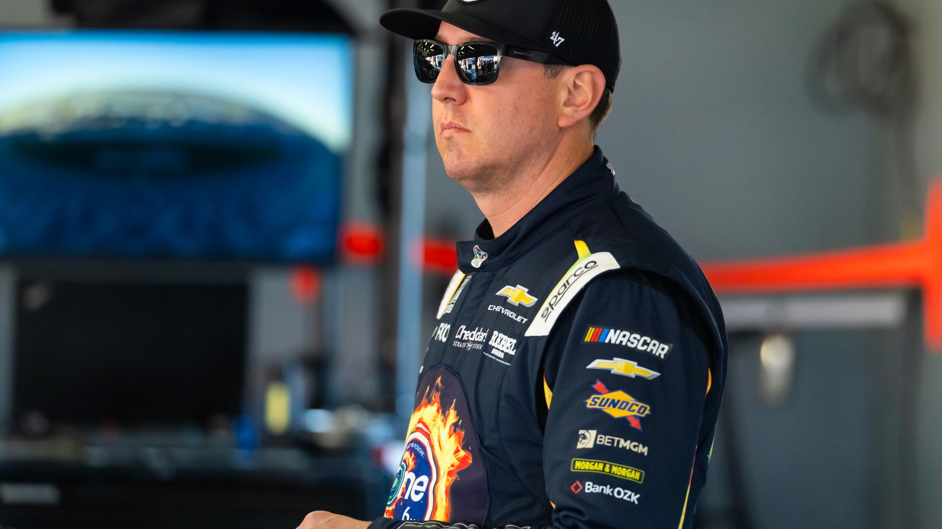 Feb 13, 2026; Daytona Beach, Florida, USA; NASCAR Cup Series driver Kyle Busch (8) during practice for the Daytona 500 at Daytona International Speedway.