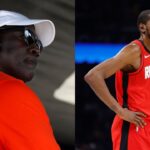 Michael Jordan(L) and Kevin Durant(R)