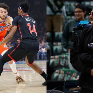 (L) Chet Holmgren (R) Paul Pierce