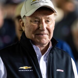 Feb 11, 2026; Daytona Beach, Florida, USA; NASCAR Cup Series team owner Richard Childress during qualifying for the Daytona 500 at Daytona International Speedway