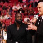 Dwyane Wade and Pat Riley