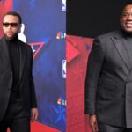 (L) Stephen Curry (R) Magic Johnson