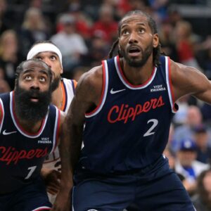 James Harden and Kawhi Leonard