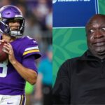 Kirk Cousins in a Vikings uniform, and Minnesota Vikings legend John Randle