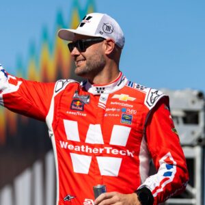 Nov 2, 2025; Avondale, Arizona, USA; NASCAR Cup Series driver Shane Van Gisbergen (88) during the NASCAR Championship race at Phoenix Raceway