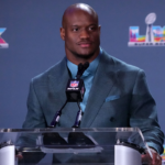 Seattle Seahawks running back Kenneth Walker III speaks during the Super Bowl LX winning head coach and most valuable player press conference at Moscone Center.