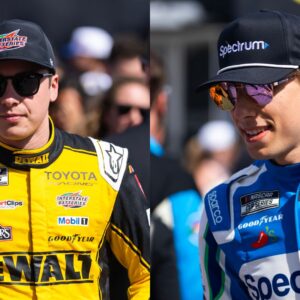 Christopher Bell (L) and Carson Hocevar (R)