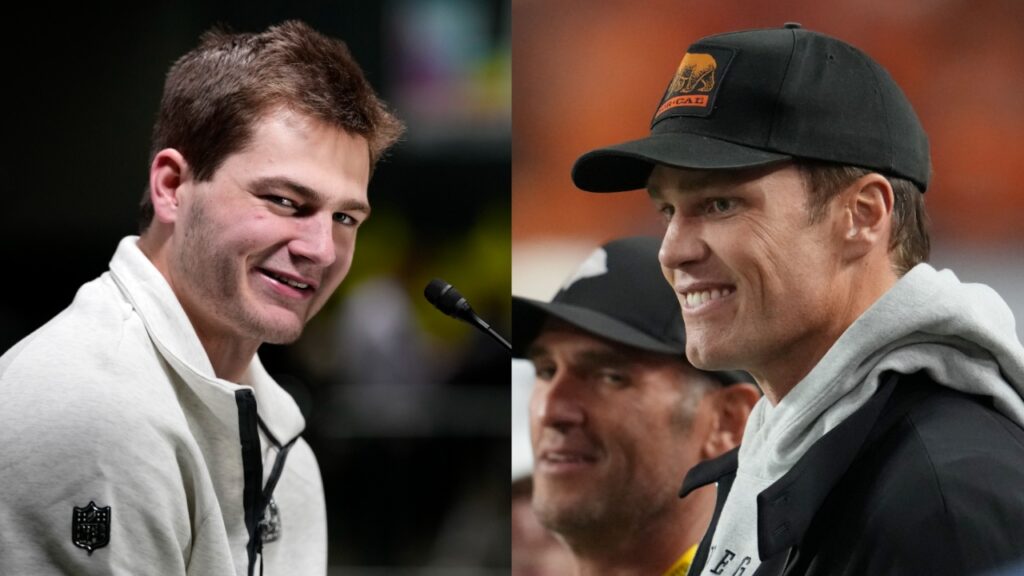 Drake Maye, Tom Brady