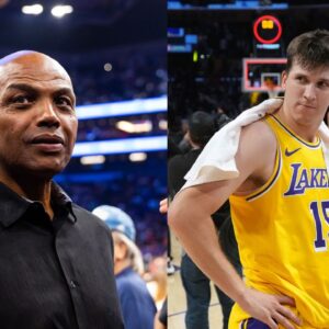 Charles Barkley (L), Austin Reaves (R)