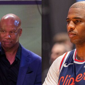 Byron Scott (L), Chris Paul (R)