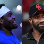 Isaiah Stewart (L), Gilbert Arenas (R)