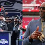 Sam Darnold and Jerry Rice