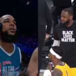 Keenan Allen (L) and LeBron James (R)