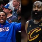 Paul Pierce (L), James Harden (R)