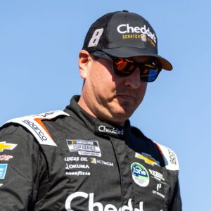 Nov 2, 2025; Avondale, Arizona, USA; NASCAR Cup Series driver Kyle Busch (8) during the NASCAR Championship race at Phoenix Raceway.