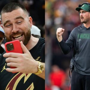 Jason and Travis Kelce, Sean Mannion