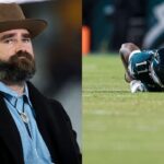 Jason Kelce, AJ Brown
