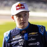 Feb 11, 2026; Daytona Beach, Florida, USA; NASCAR Cup Series driver Connor Zilisch (88) during qualifying for the Daytona 500 at Daytona International Speedway.