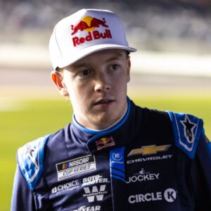 Feb 11, 2026; Daytona Beach, Florida, USA; NASCAR Cup Series driver Connor Zilisch (88) during qualifying for the Daytona 500 at Daytona International Speedway.