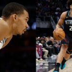 Victor Wembanyama(L) and Cade Cunningham(R)