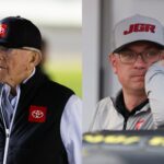 Joe Gibbs (L) and Chris Gabehart (R)