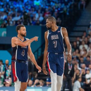 Stephen Curry and Kevin Durant