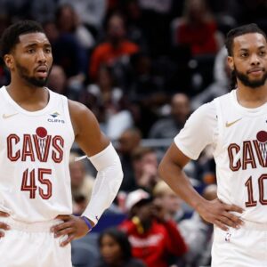 Donovan Mitchell and Darius Garland