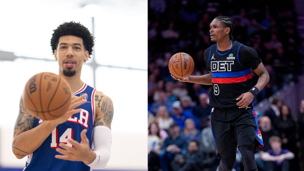 Danny Green (L), Ausar Thompson (R)