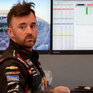 Feb 13, 2026; Daytona Beach, Florida, USA; NASCAR Cup Series driver Austin Dillon (3) during NASCAR Cup Series practice at Daytona International Speedway.