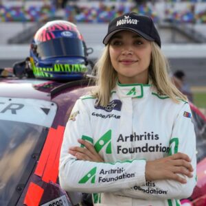 Aug 25, 2023; Daytona Beach, Florida, USA; NASCAR Xfinity Series driver Natalie Decker (53) on pit road prior to the NASCAR Xfinity Series Wawa 250 at Daytona International Speedway