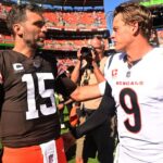 Joe Flacco and Joe Burrow