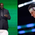 Shaquille O'Neal(L) and Austin Reaves(R)