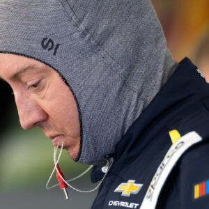 Feb 13, 2026; Daytona Beach, Florida, USA; NASCAR Cup Series driver Kyle Busch (8) during practice for the Daytona 500 at Daytona International Speedway. Mandatory Credit: Mark J. Rebilas-Imagn Images
