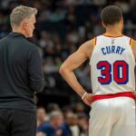 Steve Kerr and Steph Curry