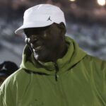 Michael Jordan at EchoPark Speedway