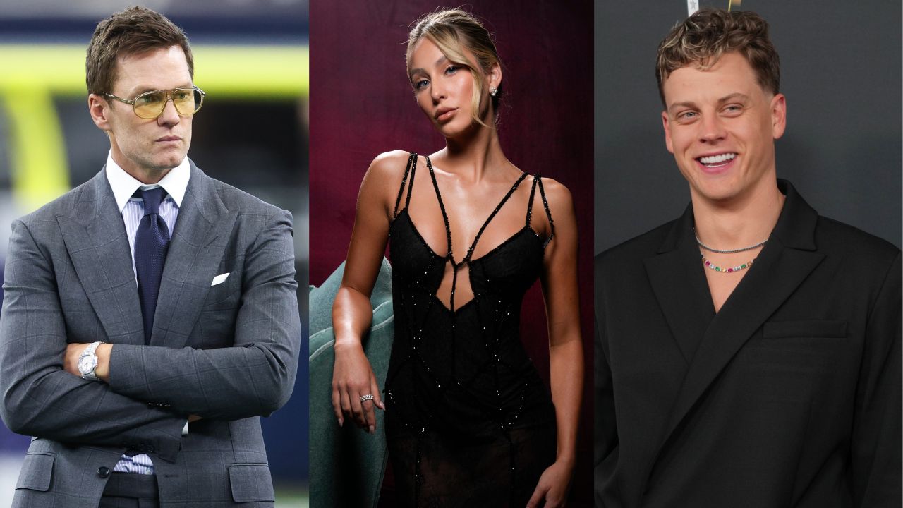 Tom Brady, Alix Earle, Joe Burrow