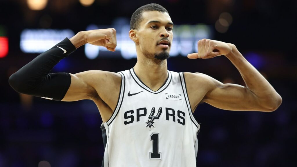 San Antonio Spurs forward Victor Wembanyama