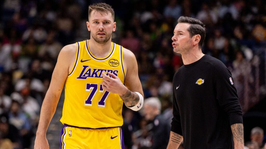 Luka Doncic and JJ Redick