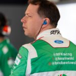 Feb 13, 2026; Daytona Beach, Florida, USA; NASCAR Cup Series driver Brad Keselowski during practice for the Daytona 500 at Daytona International Speedway.