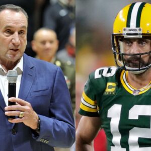 Mike Krzyzewski (Coach K), and Aaron Rodgers