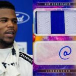 Abdul Carter and his rookie card
