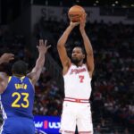 Draymond Green and Kevin Durant