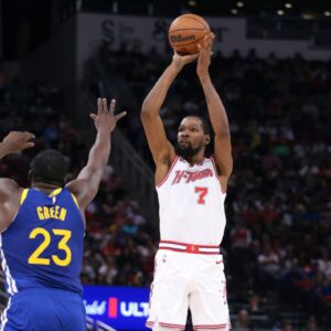 Draymond Green and Kevin Durant