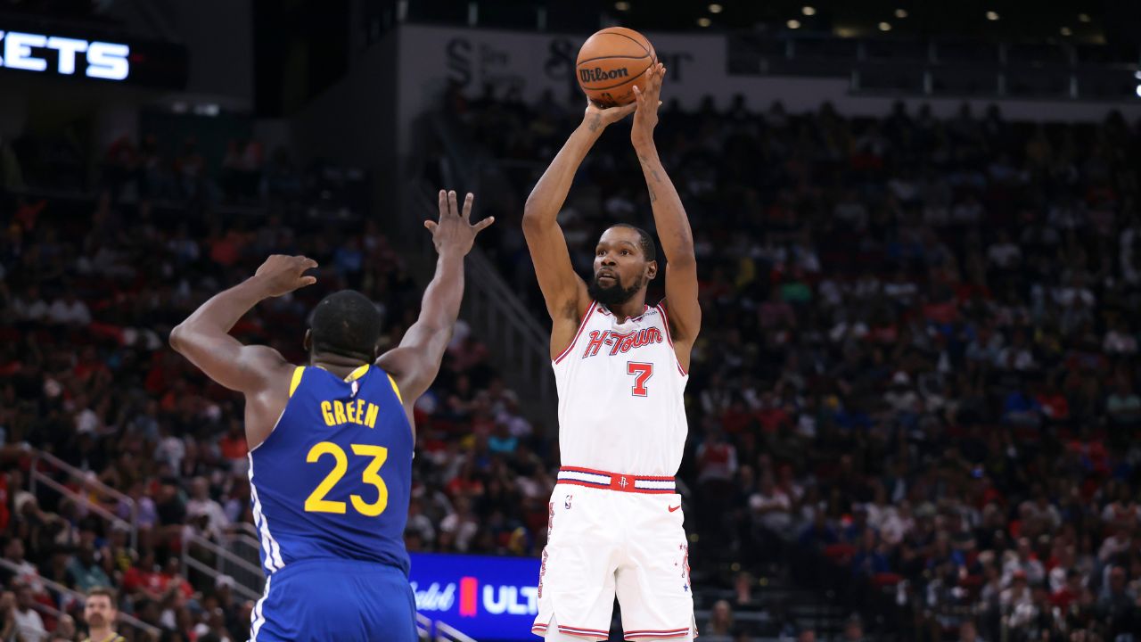 Draymond Green and Kevin Durant
