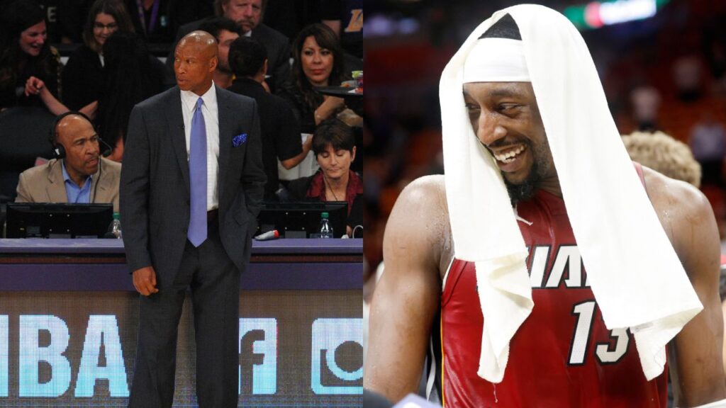 (L) Byron Scott (R) Bam Adebayo