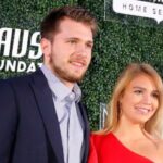Luka Doncic and Anamaria Goltes